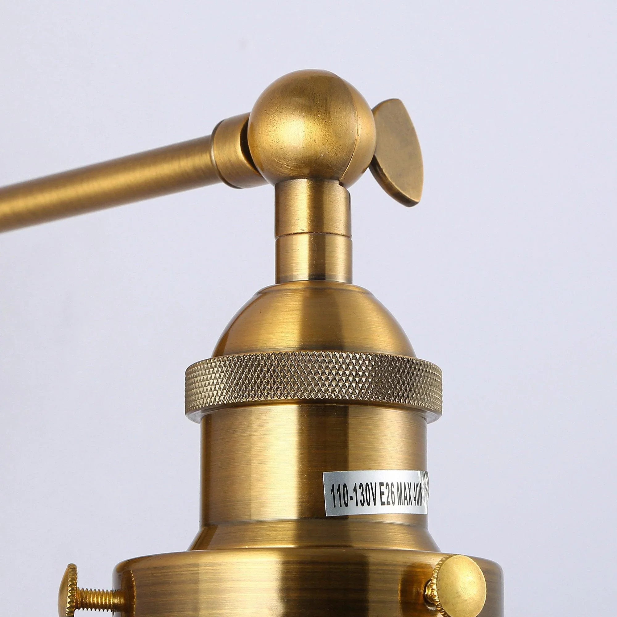 Modern Golden 1-Light Wall Sconce Light with Wooden Beads - IPLUS Lighting