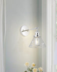 Modern Silver 1-Light Wall Sconce Light - IPLUS Lighting