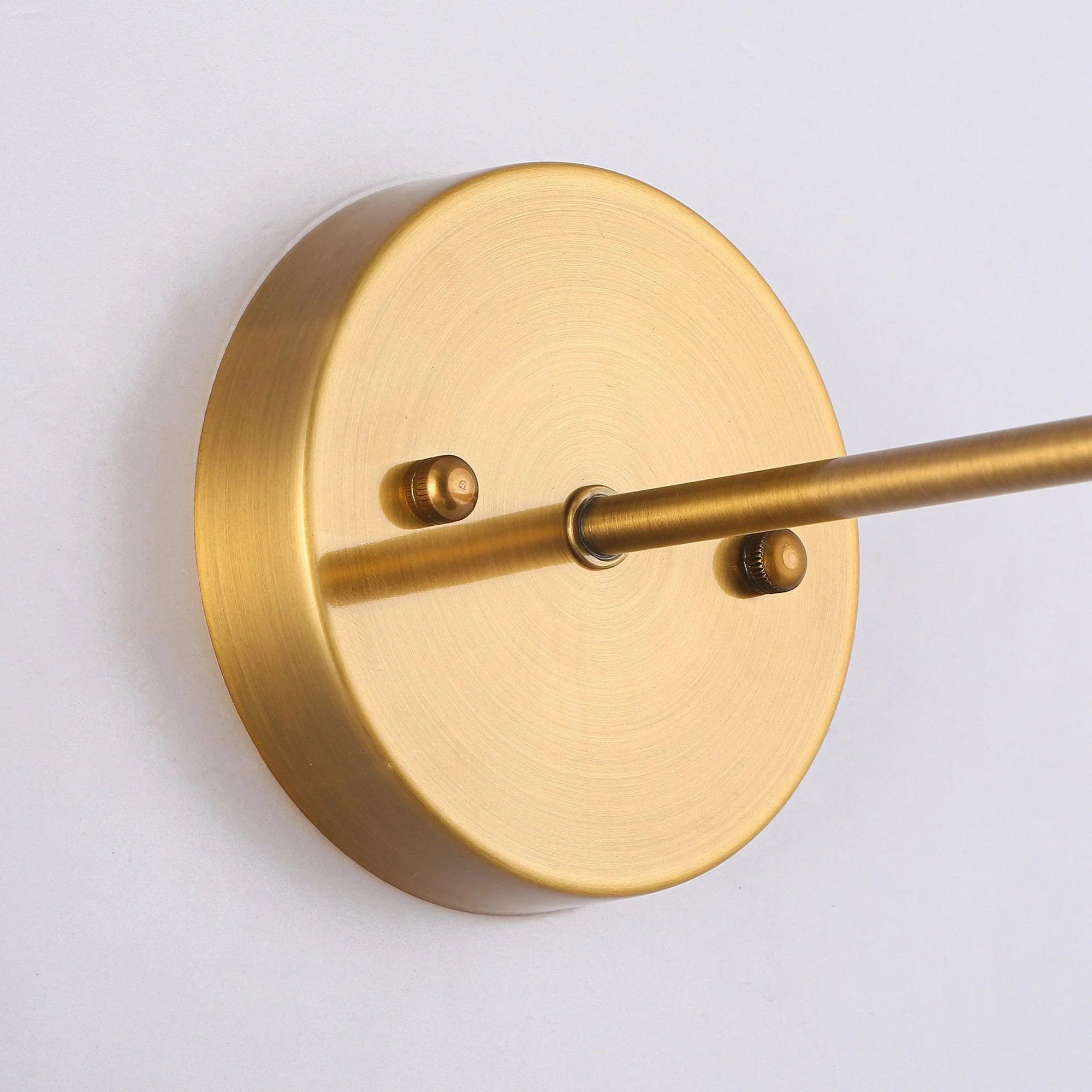 Rhem 1 Light Brass Wall Sconce Light - IPLUS Lighting