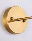 Rhem 1 Light Brass Wall Sconce Light - IPLUS Lighting