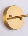 1-Light Rhem Brass Wall Sconce Light - ParrotUncle