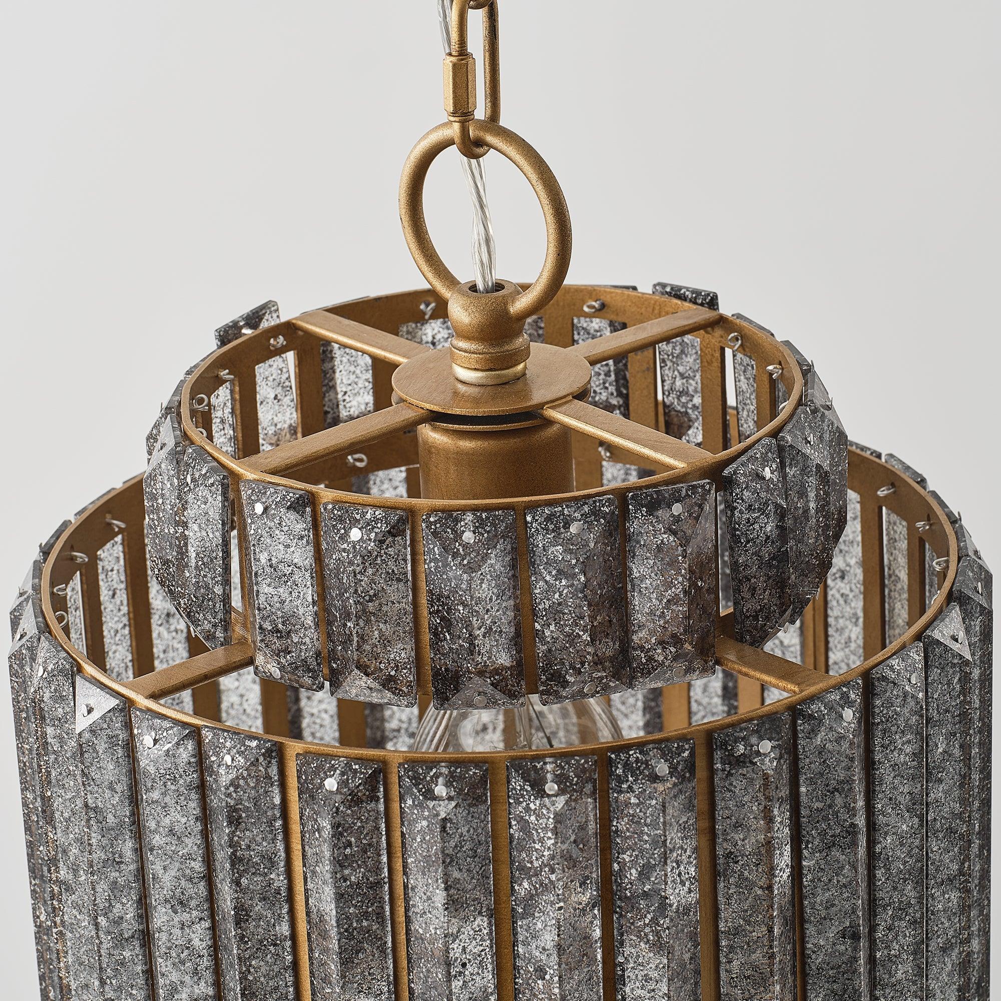 10" Rupert Crystal Pendant Light
