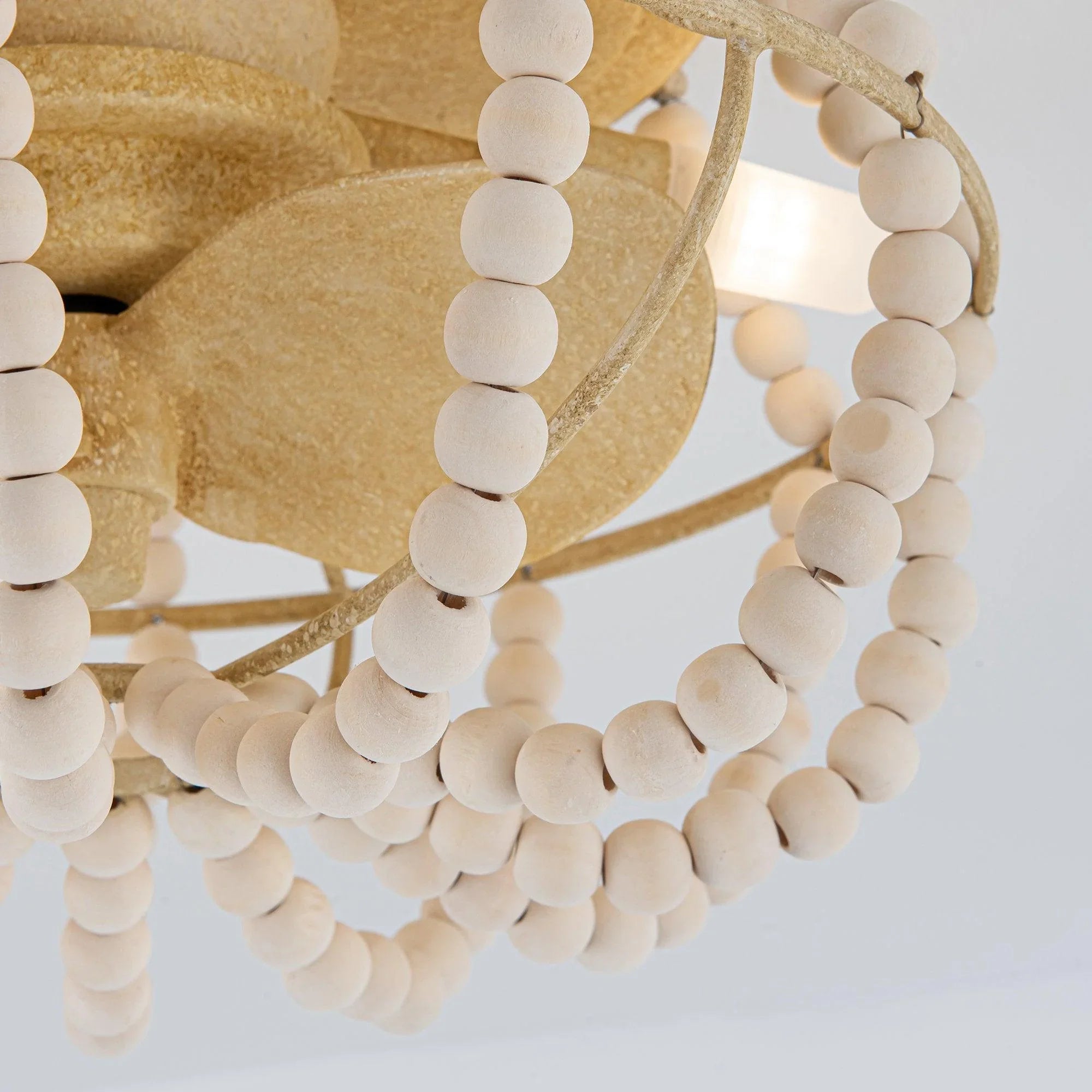 13 Inch Farmhouse Reversible Flush Mount Ceiling Fan with Lighting - IPLUS Lighting