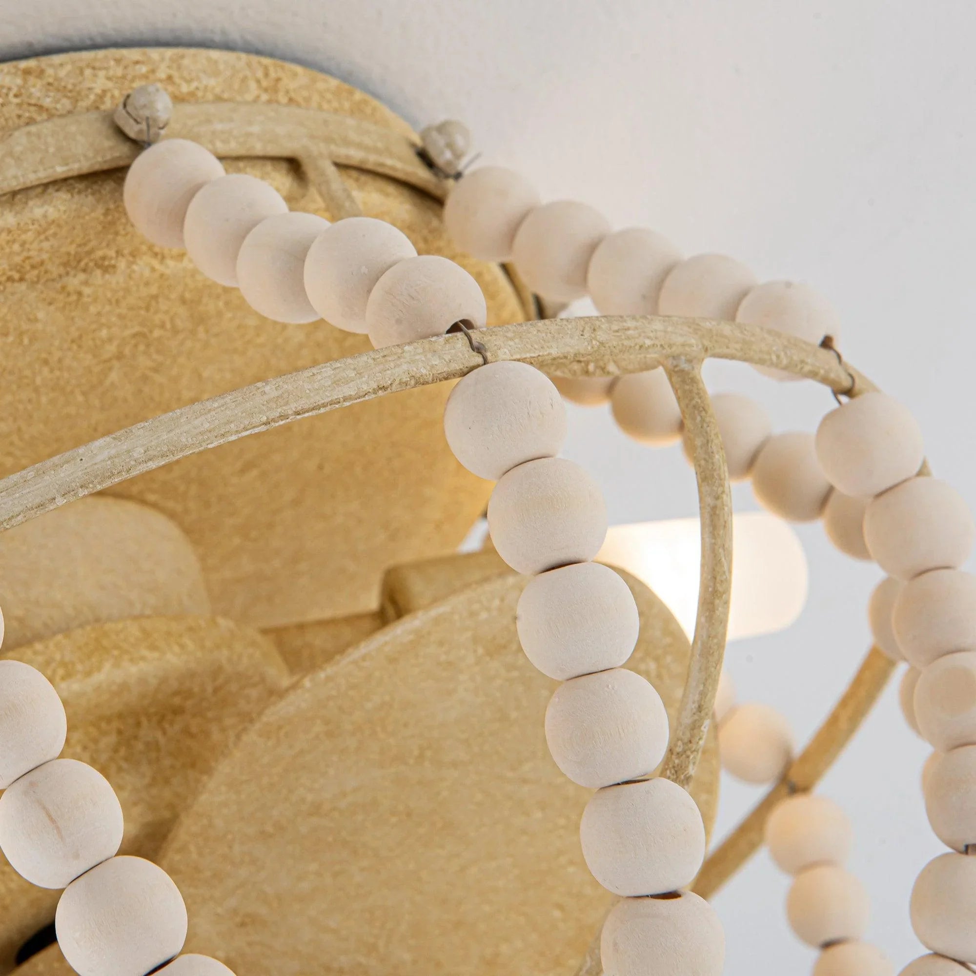 13 Inch Farmhouse Reversible Flush Mount Ceiling Fan with Lighting - IPLUS Lighting