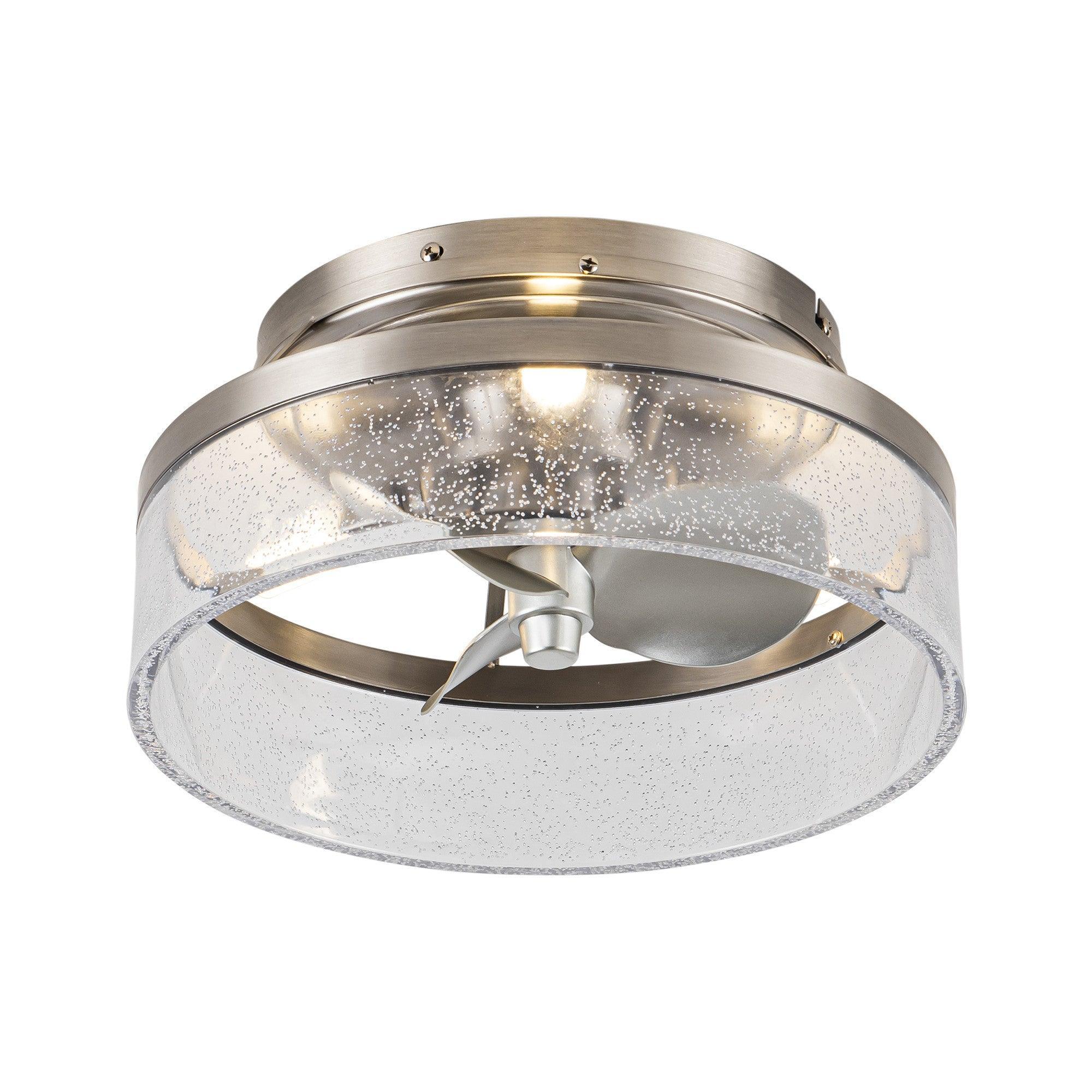 13" Reversible Flush Mount Ceiling Fan