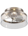 13" Reversible Flush Mount Ceiling Fan