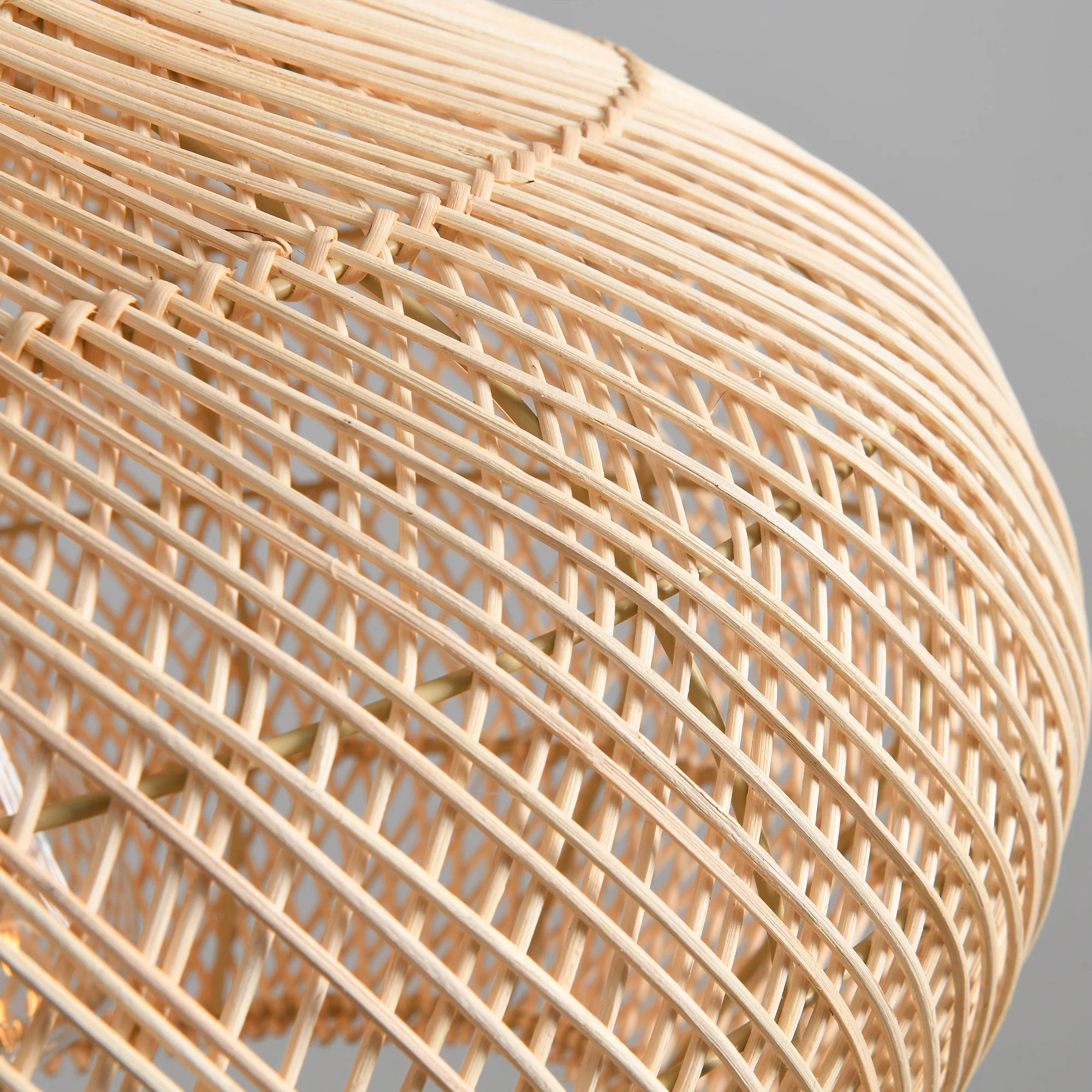 14" Xavier Bohemian Rattan Pendant Light