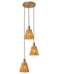 15" Merle 3-Light Island Pendant Light