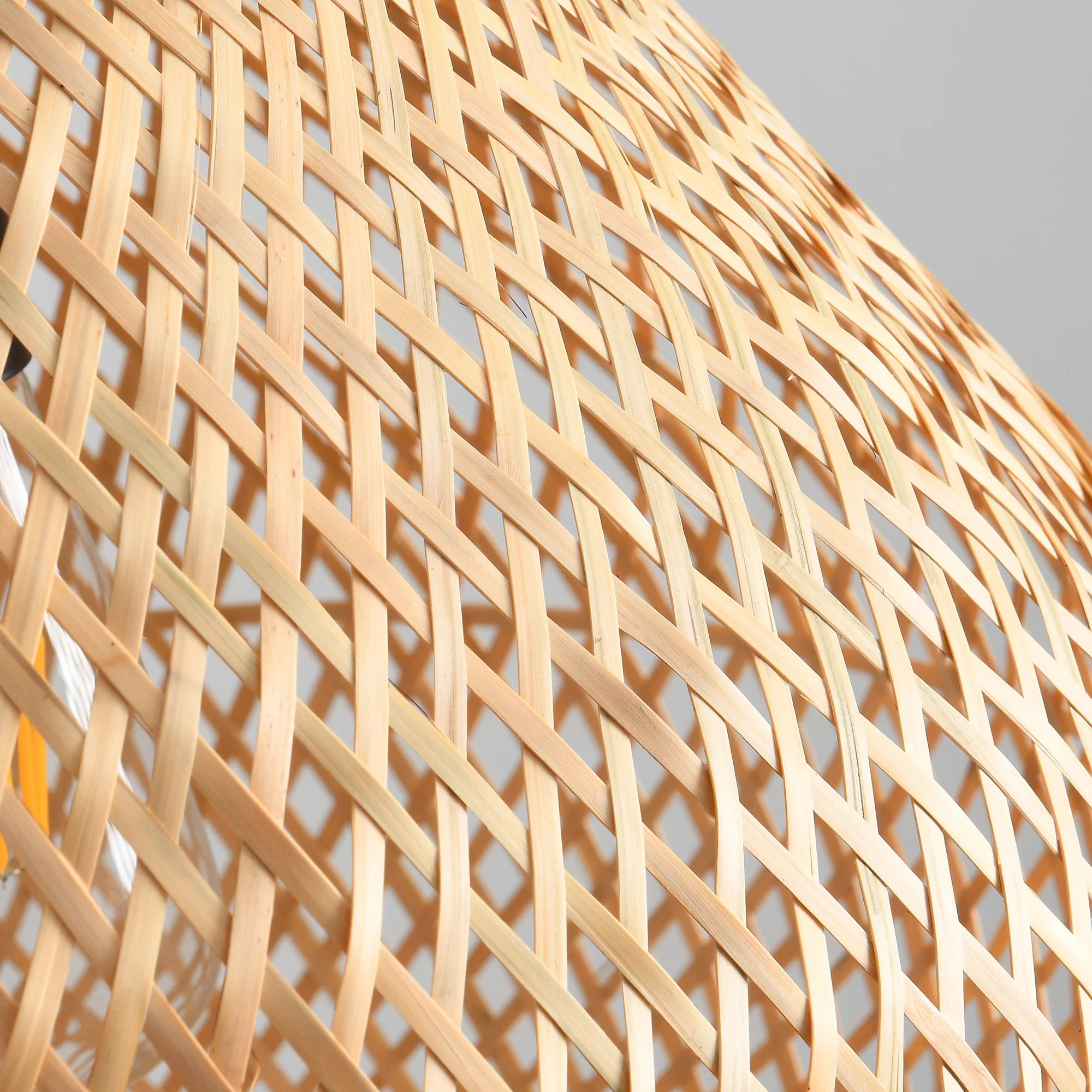 15" Troy Bohemian Bamboo Pendant Light