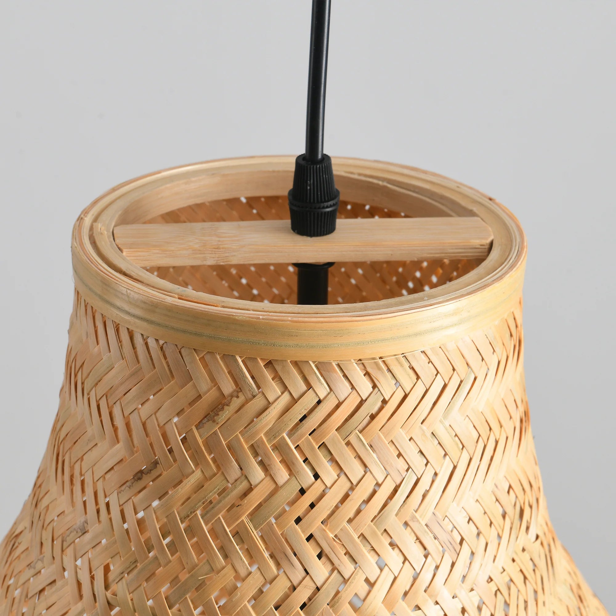 15" Troy Bohemian Bamboo Pendant Light