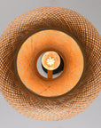 15" Troy Bohemian Bamboo Pendant Light