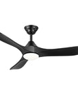 48" Avelor Modern LED Ceiling Fan with Solid Wood Blades