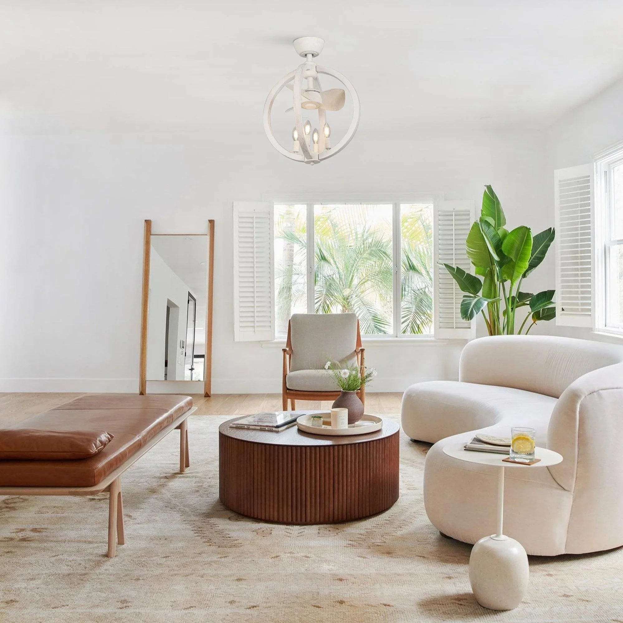 18" Cairns Modern Ceiling Fan