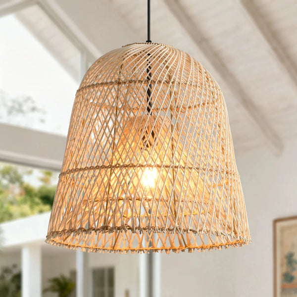 Santa Barbara Natural Rattan Pendant Light