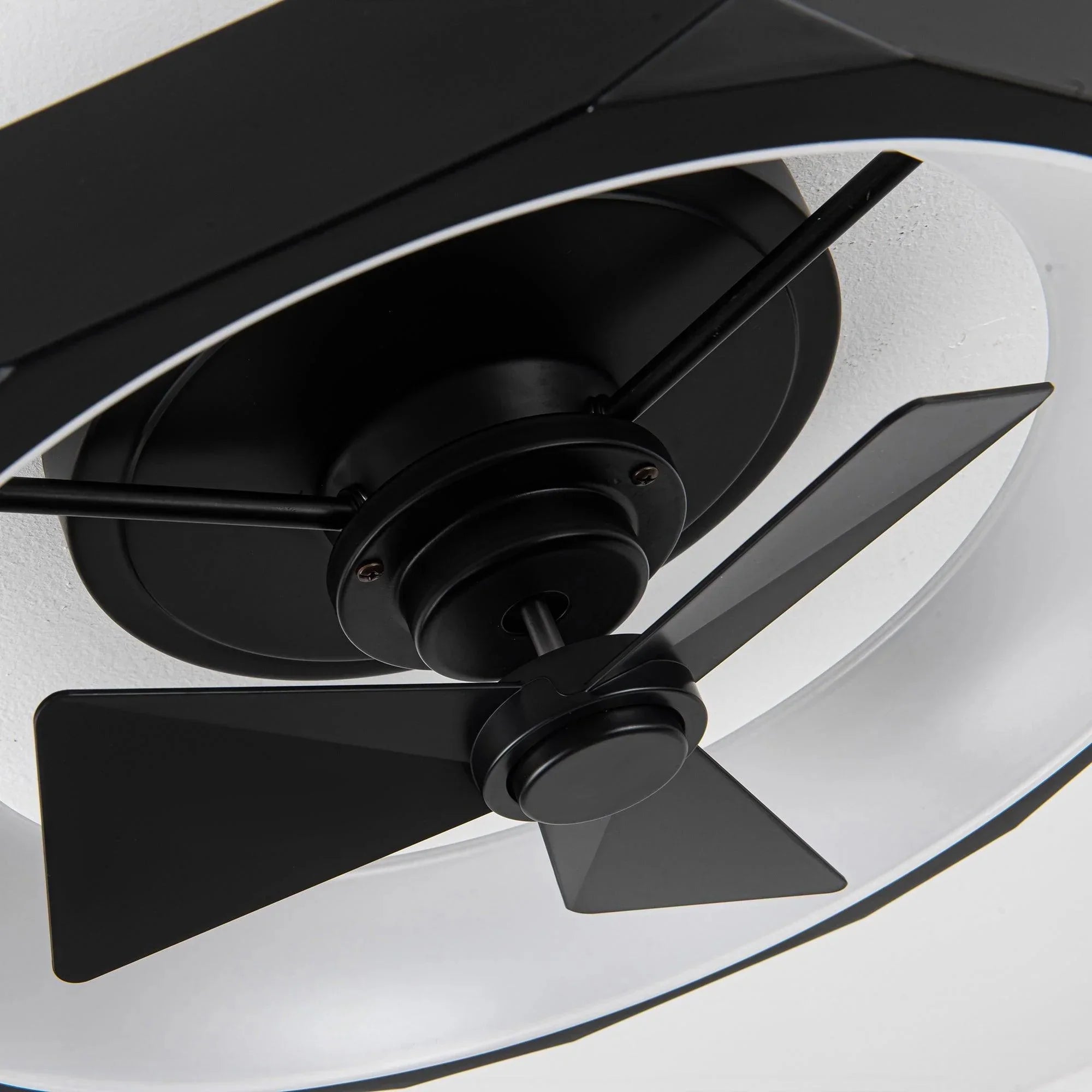 19" Britton Flush Mount Ceiling Fan
