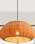 19" Walter Bohemian Rattan Pendant Light