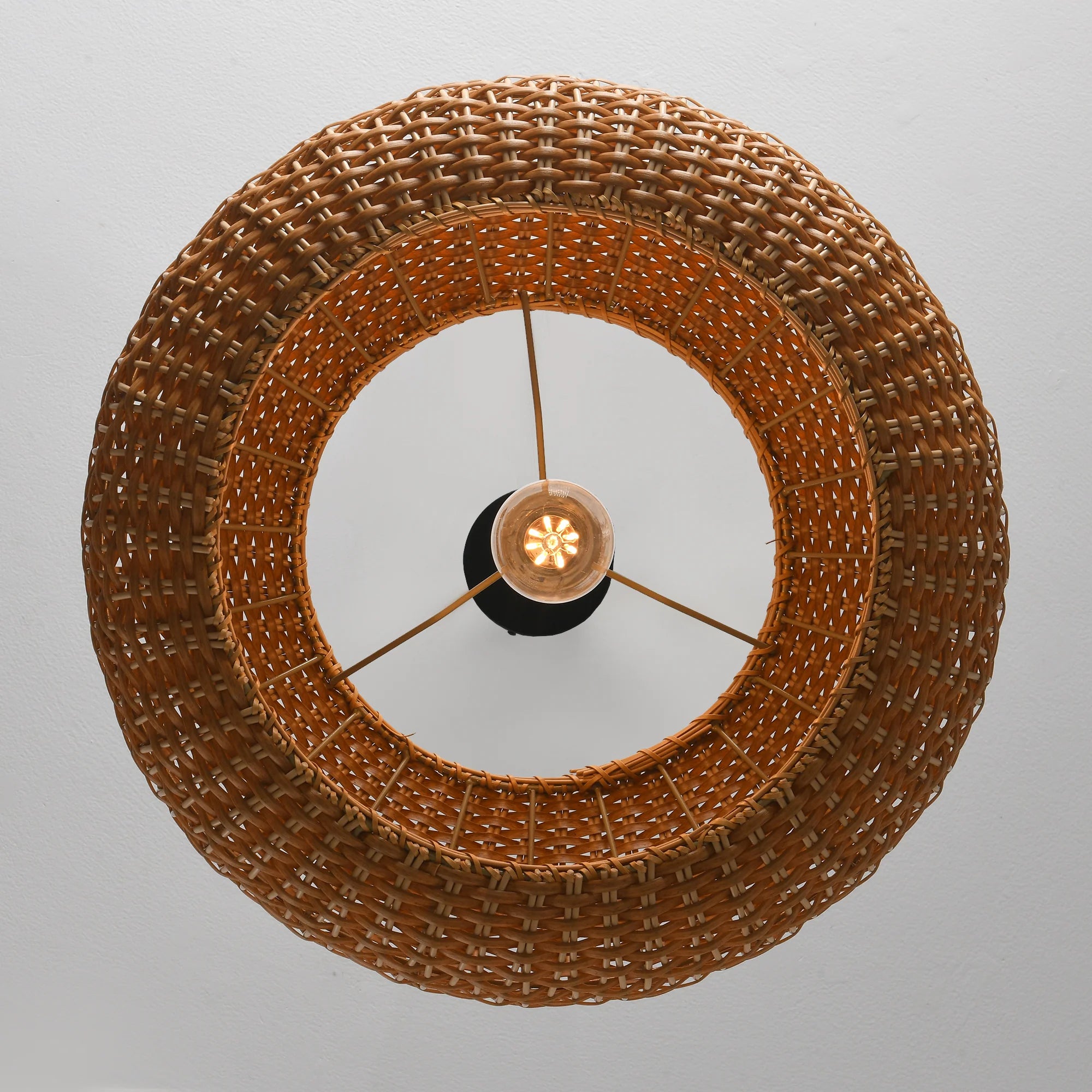 19" Walter Bohemian Rattan Pendant Light