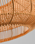 19" Webster Bohemian Rattan Pendant Light
