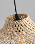 19" Winston Bohemian Rattan Pendant Light