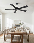 56" Forge Industrial Ceiling Fan with LED Light