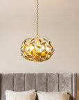 20 Inch 6 Light Golden Chandelier for Dining or Living Room