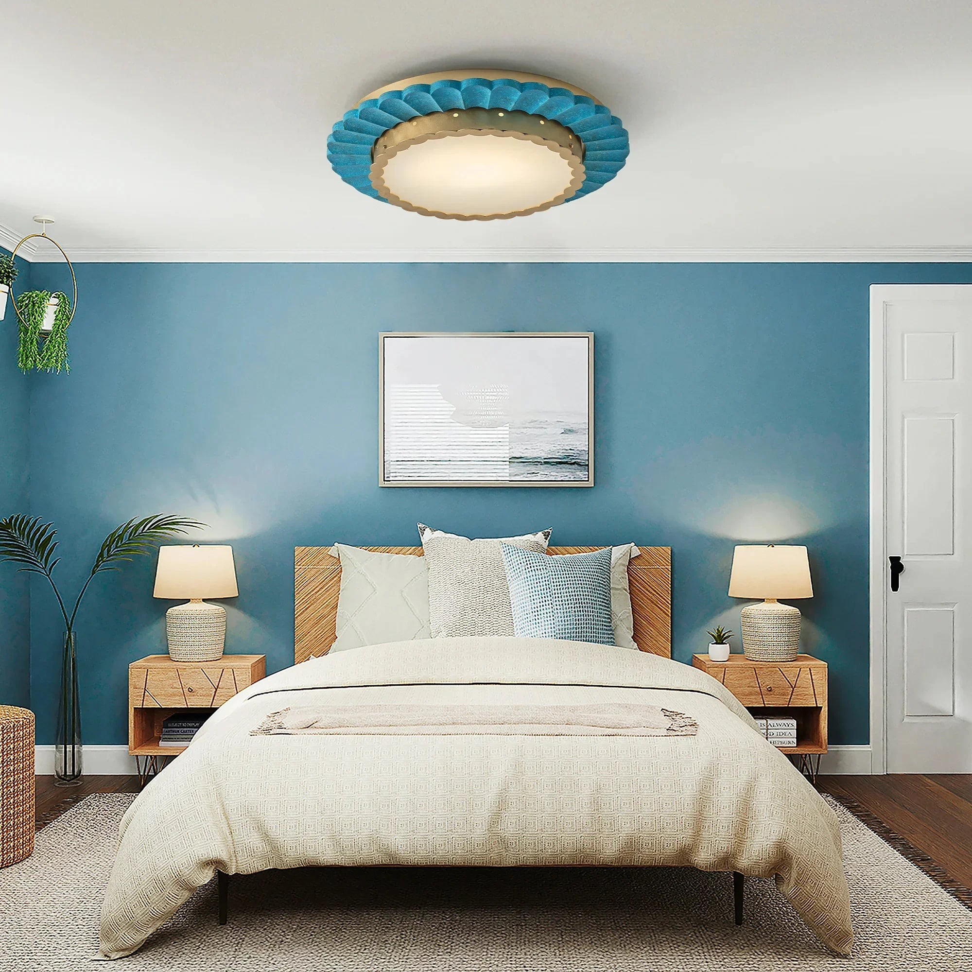 20" Poppy LED Flush Mount Light