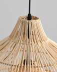 20" Ulysses Bohemian Rattan Pendant Light