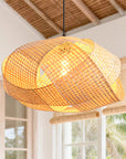 20" Upton Bohemian Bamboo Pendant Light