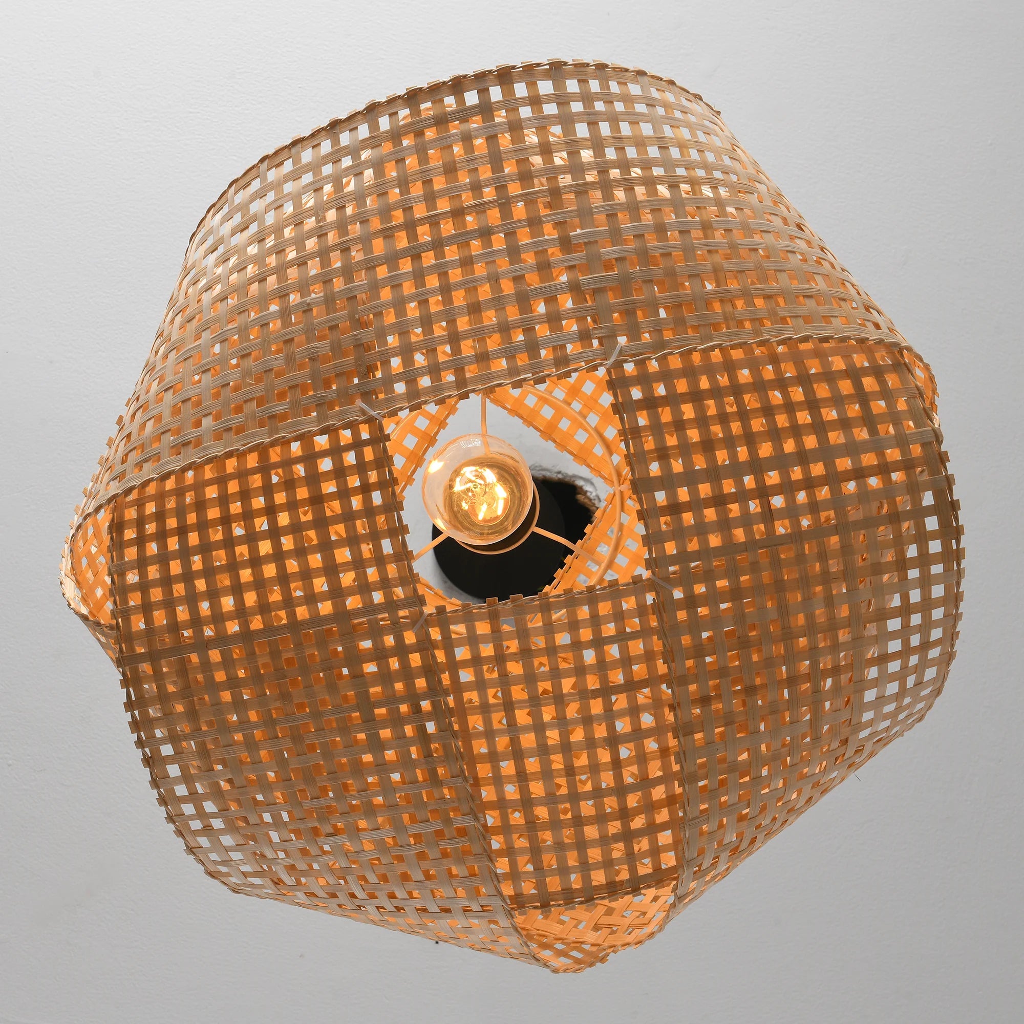 20" Upton Bohemian Bamboo Pendant Light