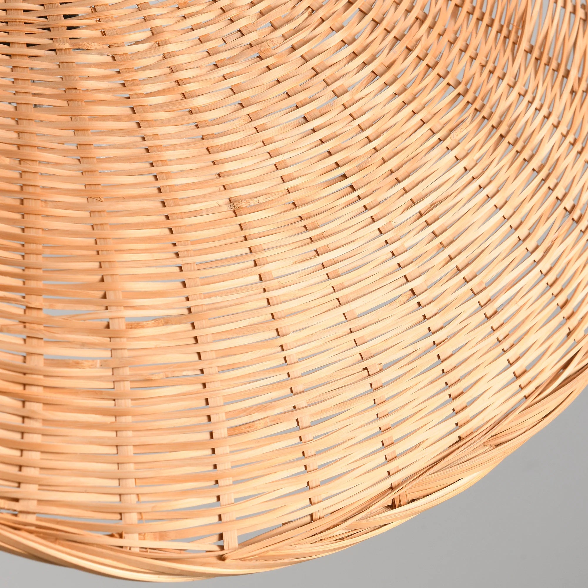 20" Werner Bohemian Bamboo Pendant Light