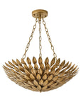 22" Verna Farmhouse Golden Chandelier - IPLUS Lighting
