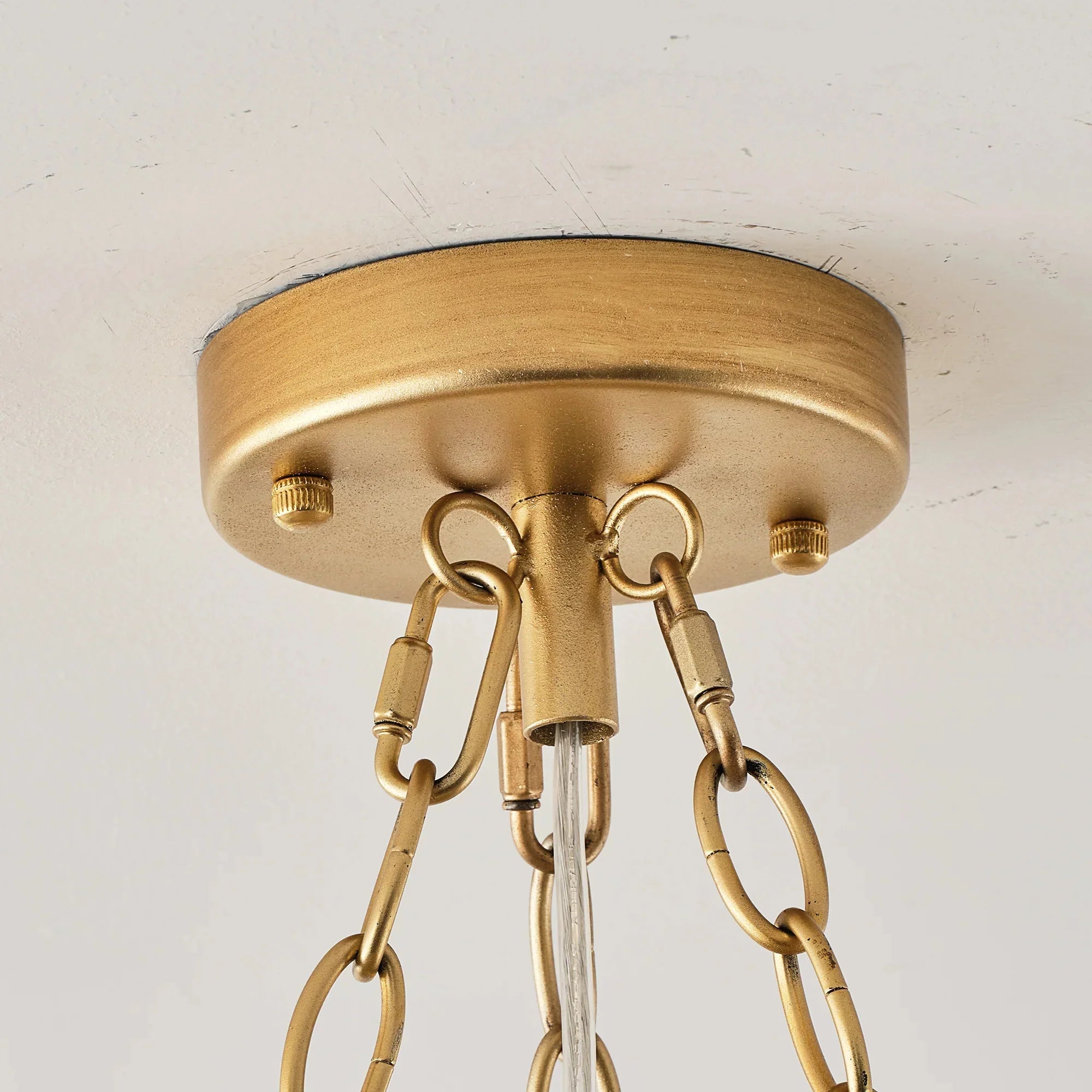 22" Verna Farmhouse Golden Chandelier - IPLUS Lighting