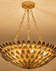 22" Verna Farmhouse Golden Chandelier - IPLUS Lighting