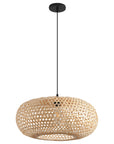 22" Vincent Bohemian Bamboo Pendant Light