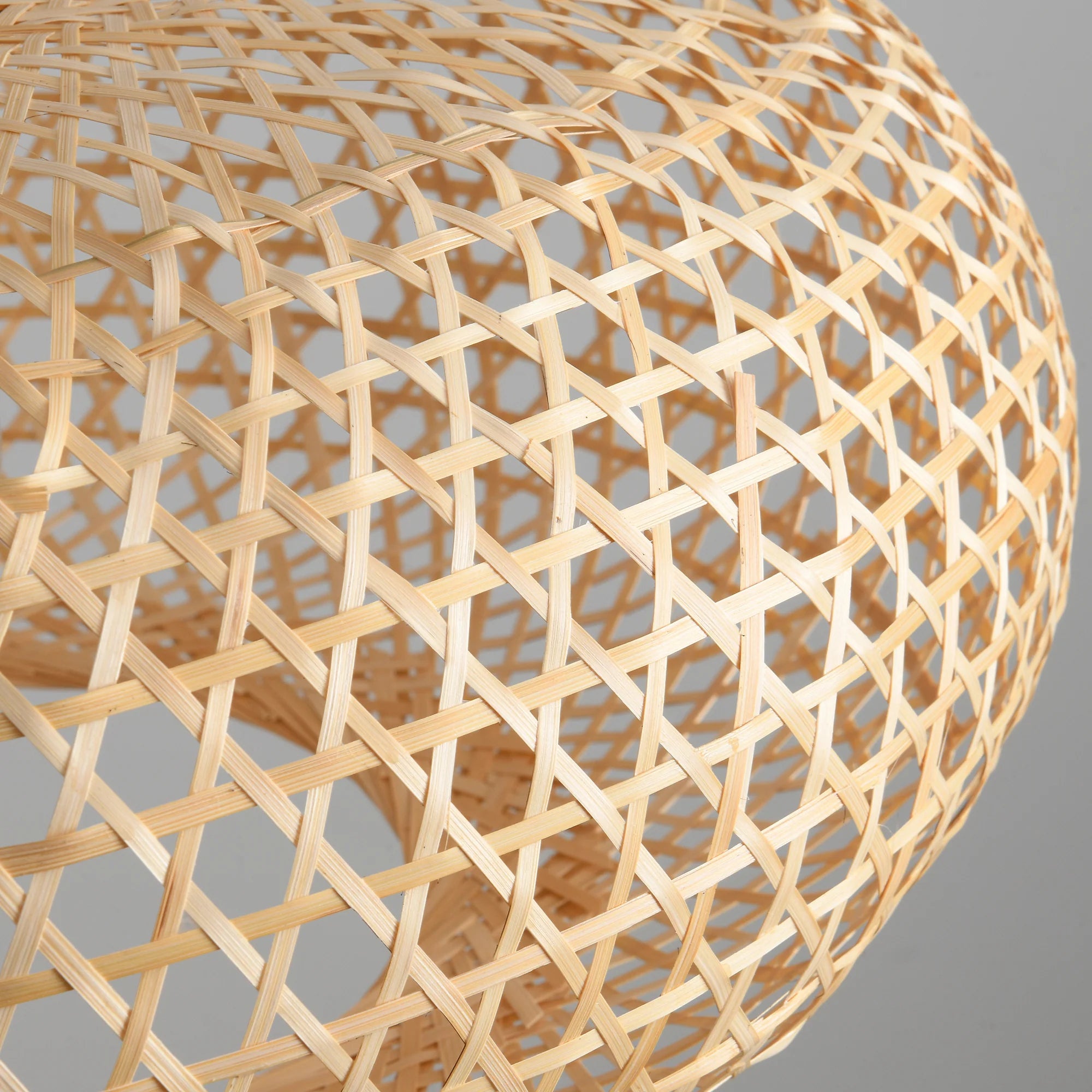 22" Vincent Bohemian Bamboo Pendant Light