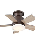 24" Farmhouse Reversible Iron Ceiling Fan - IPLUS Lighting