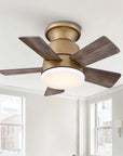 24" Farmhouse Reversible Iron Ceiling Fan
