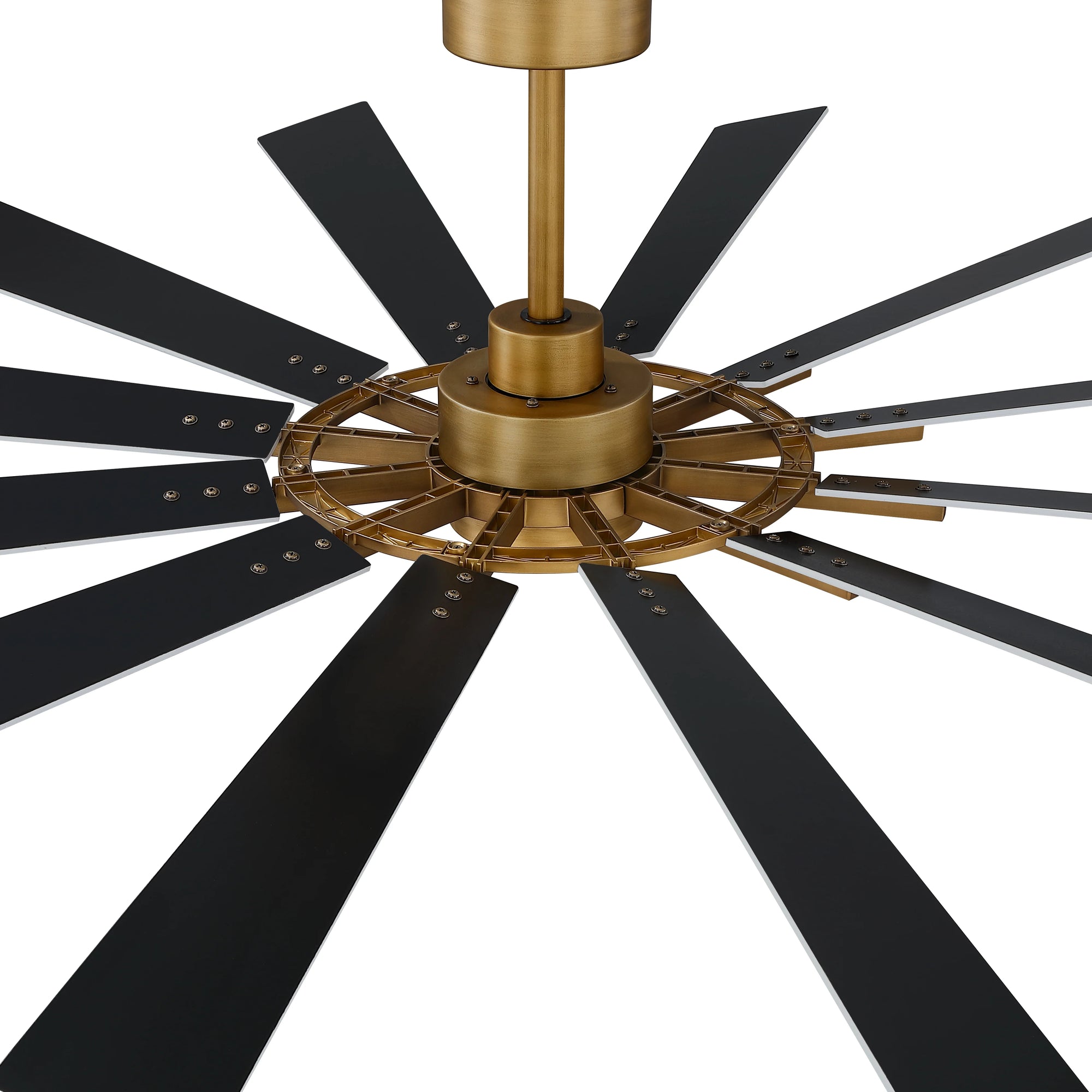 72" Irene Modern 12-Blade LED Ceiling Fan