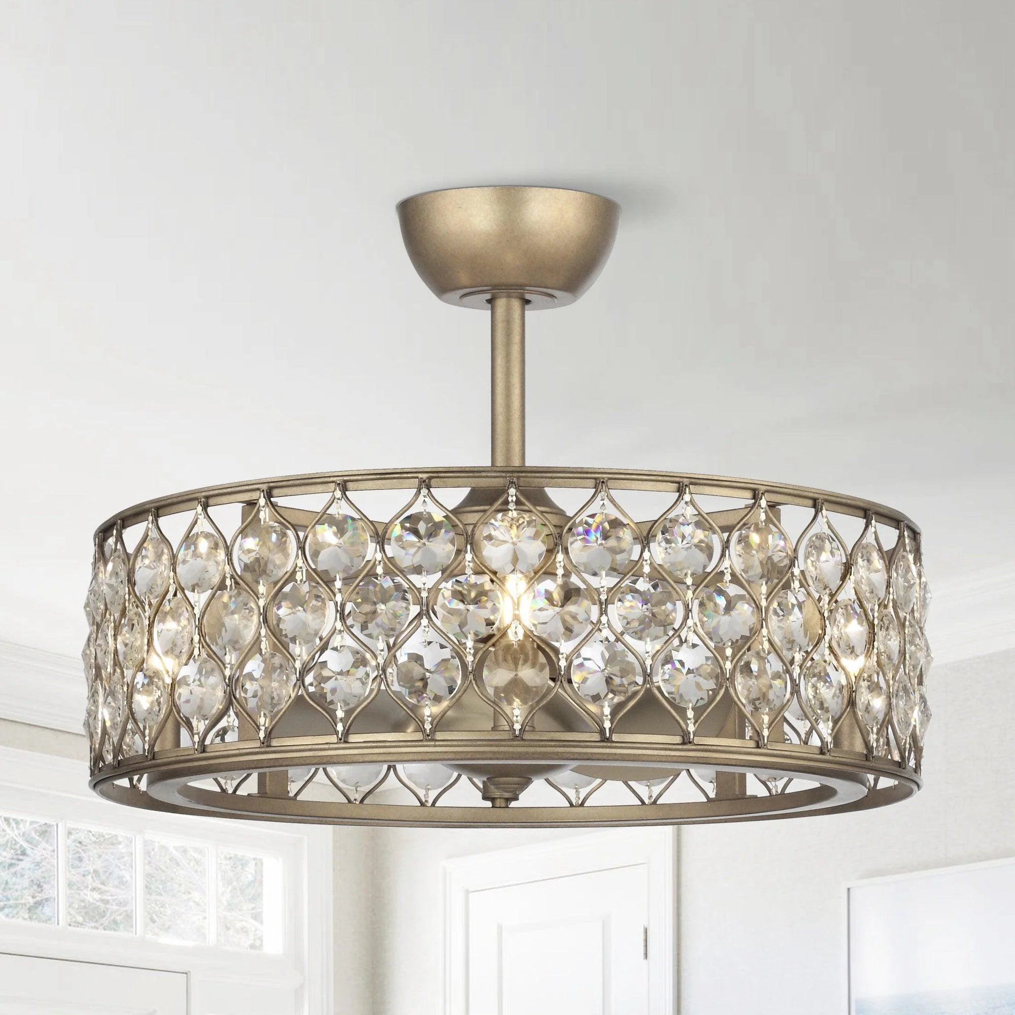 25" Liora Crystal Fandelier