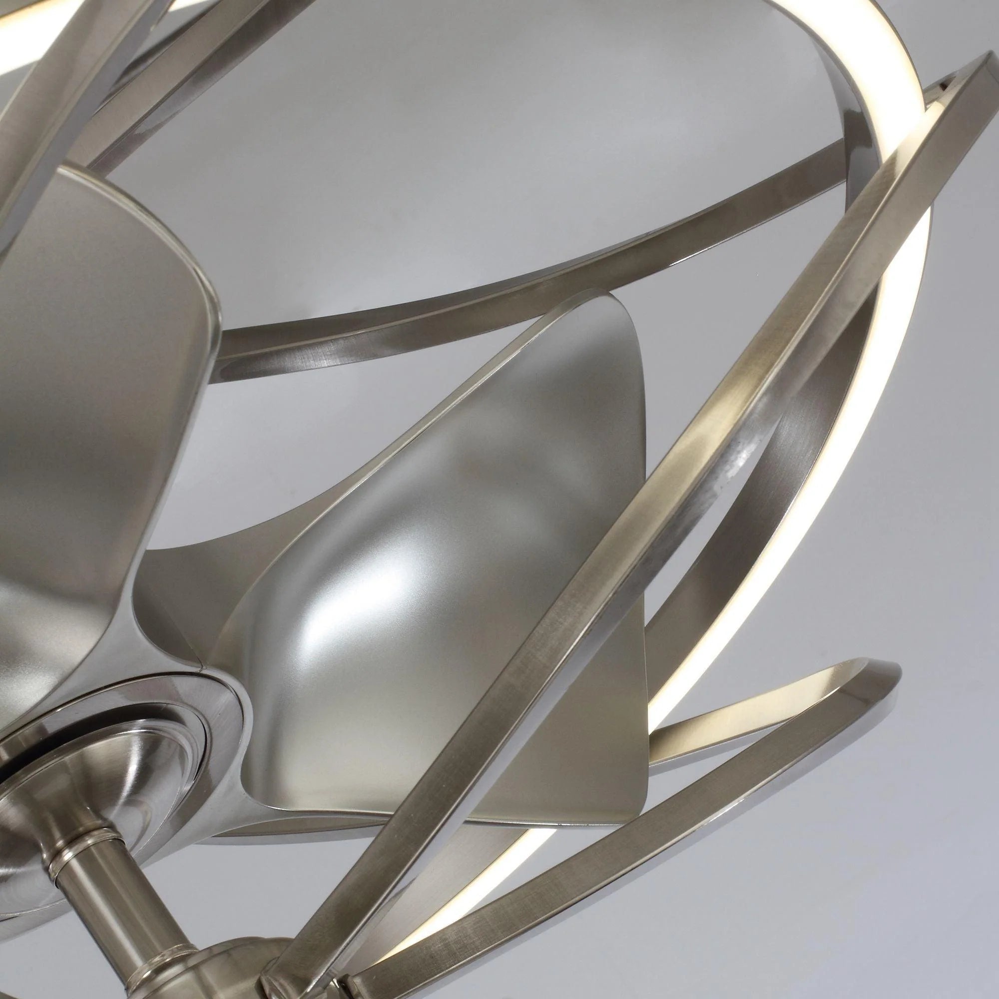 27" Bucholz Brushed Nickel Ceiling Fan