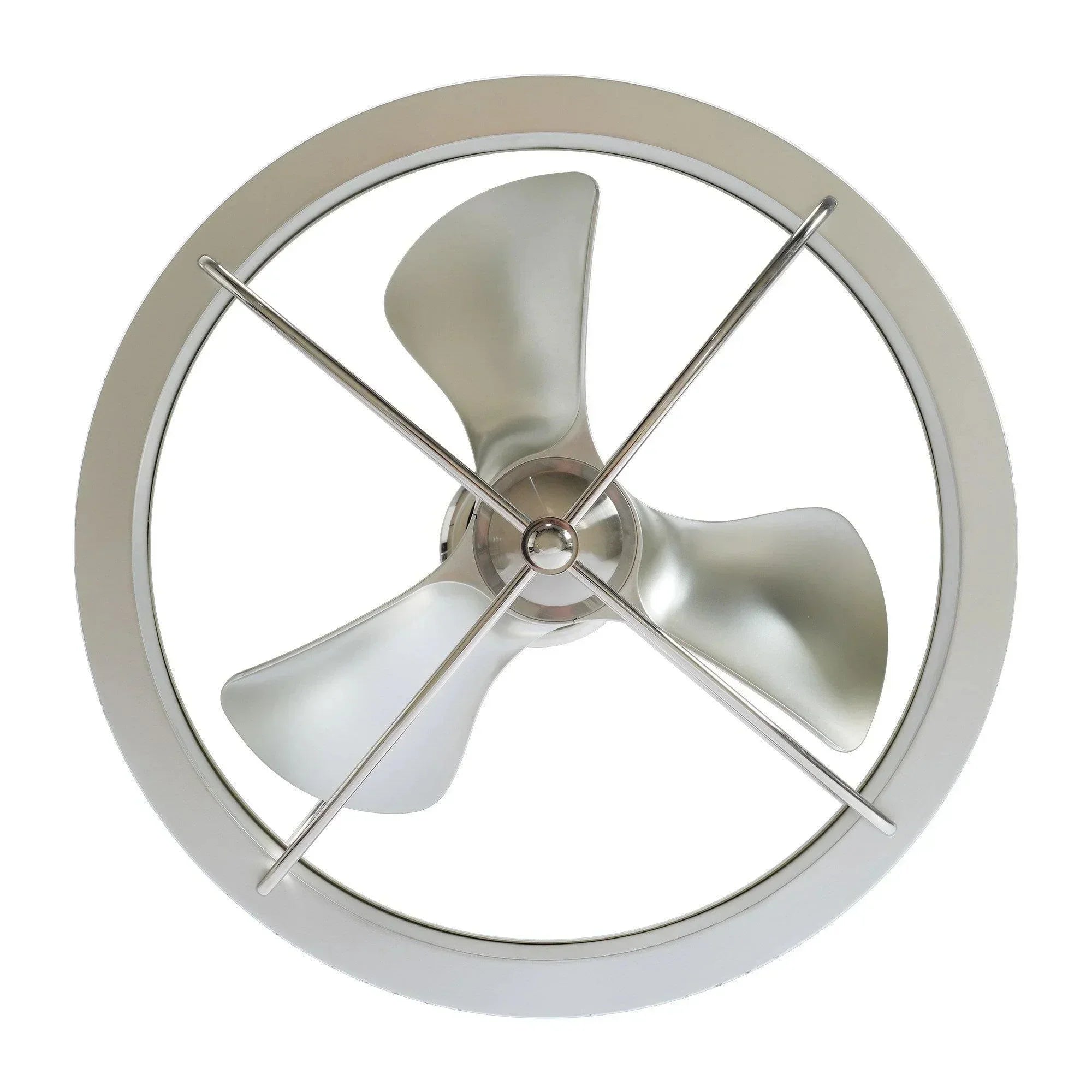 27" Crystiron Crystal Ceiling Fan