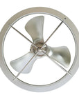 27" Crystiron Crystal Ceiling Fan