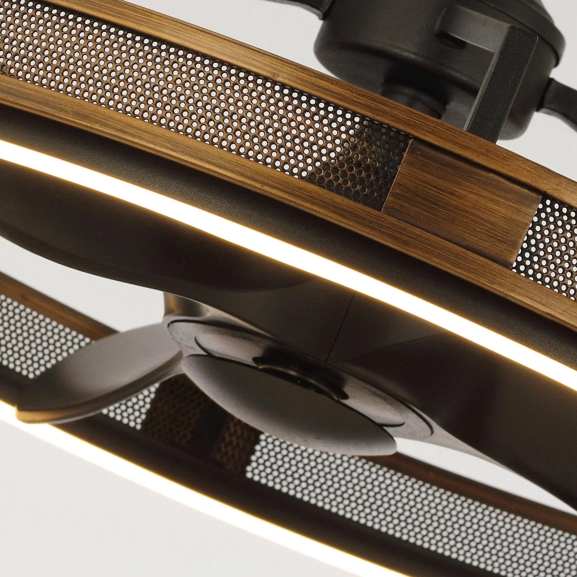 27" Jarpur Industrial Ceiling Fan with light