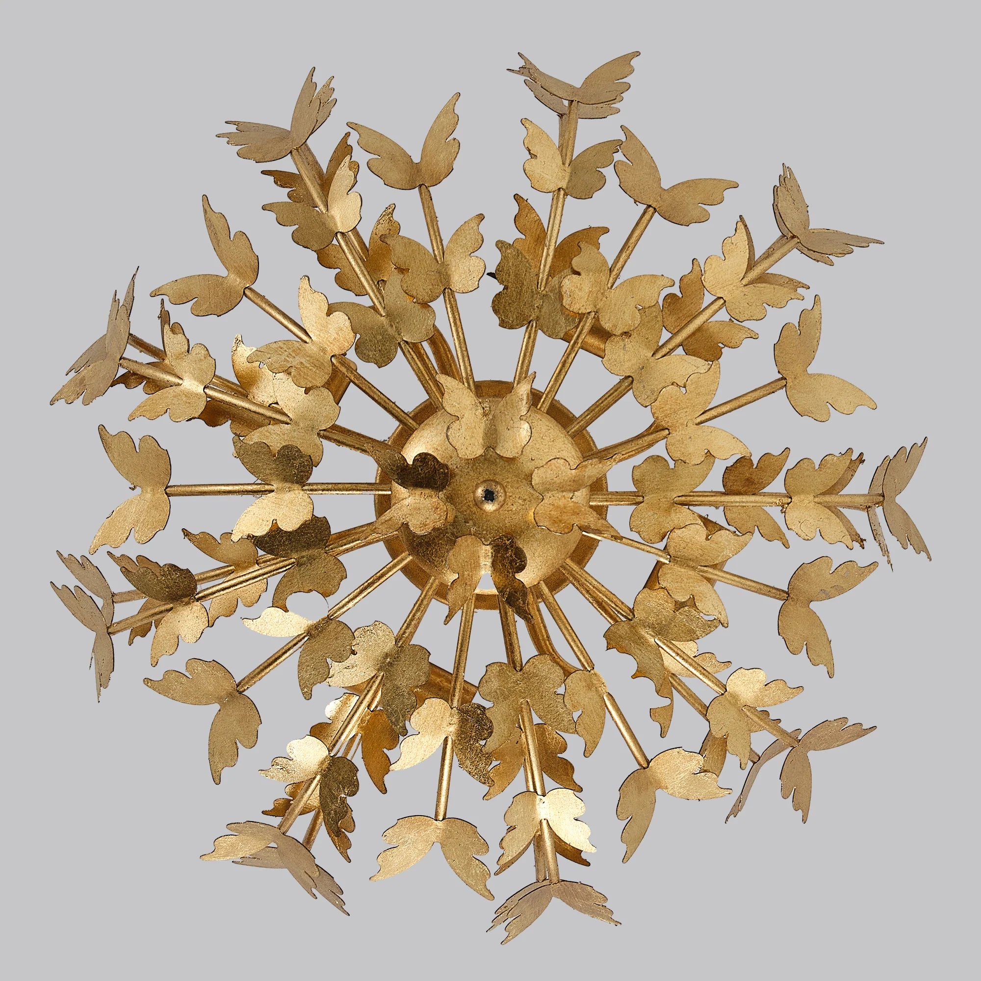 18 Inch 4 Light Betsy Semi Flush Mount Ceiling Light for Bedroom or Hallway