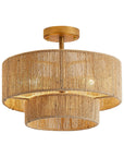 Bohemian 6-Light Drum Pendant Light