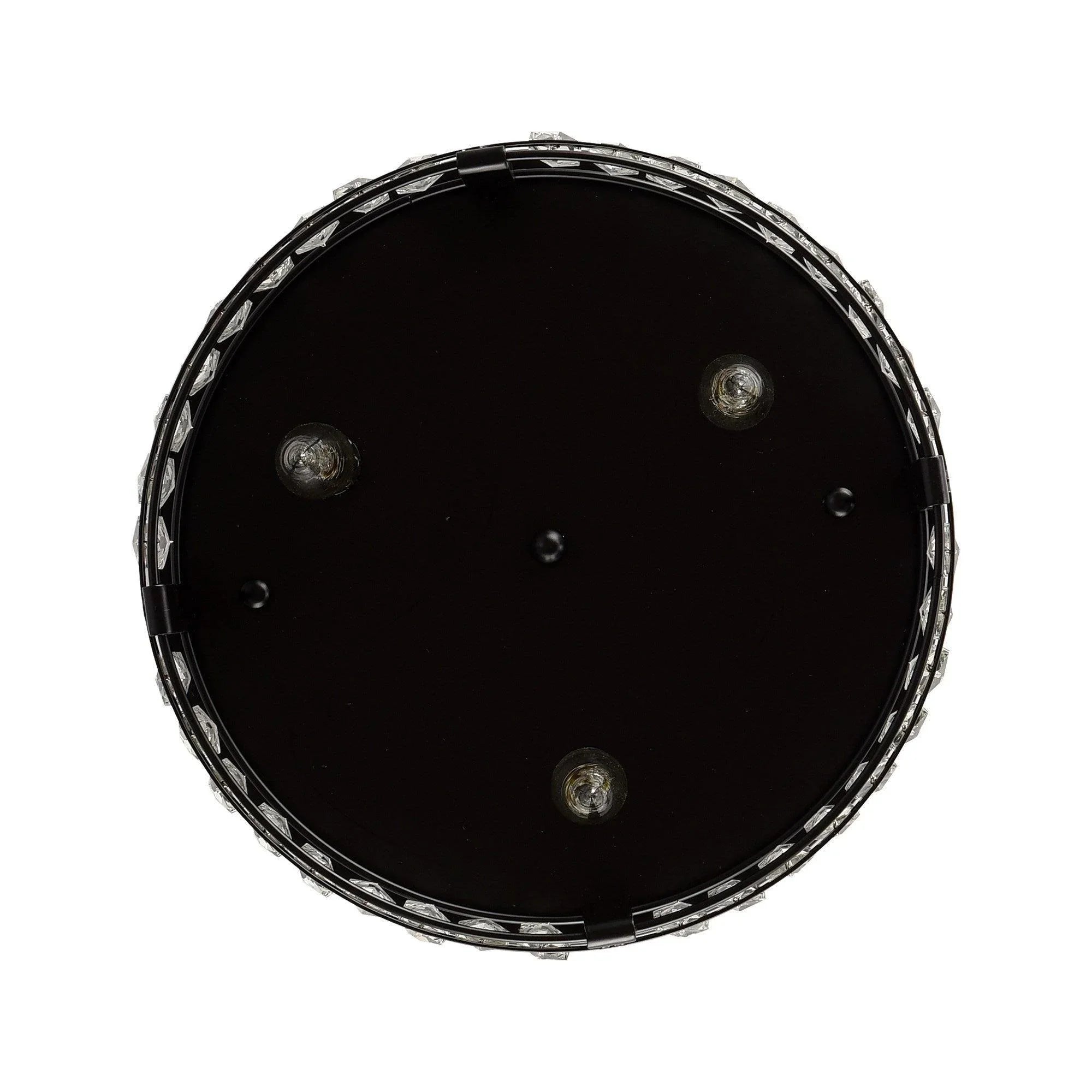 Modern Crystal 3 Light Flush Mount Ceiling Light - IPLUS Lighting