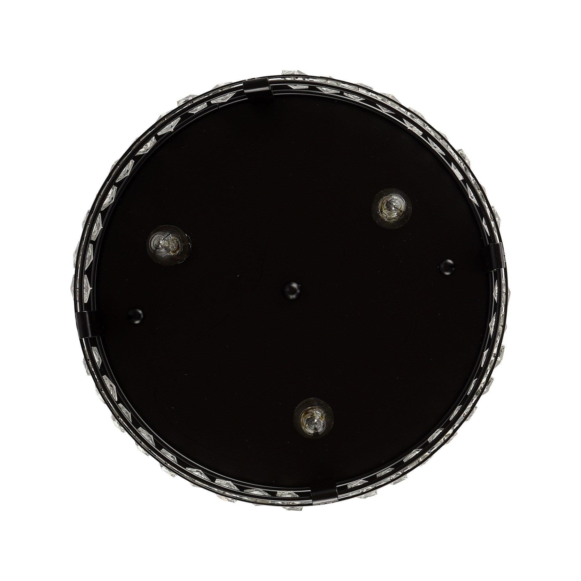 3-Light Modern Crystal Flush Mount Ceiling Light - ParrotUncle