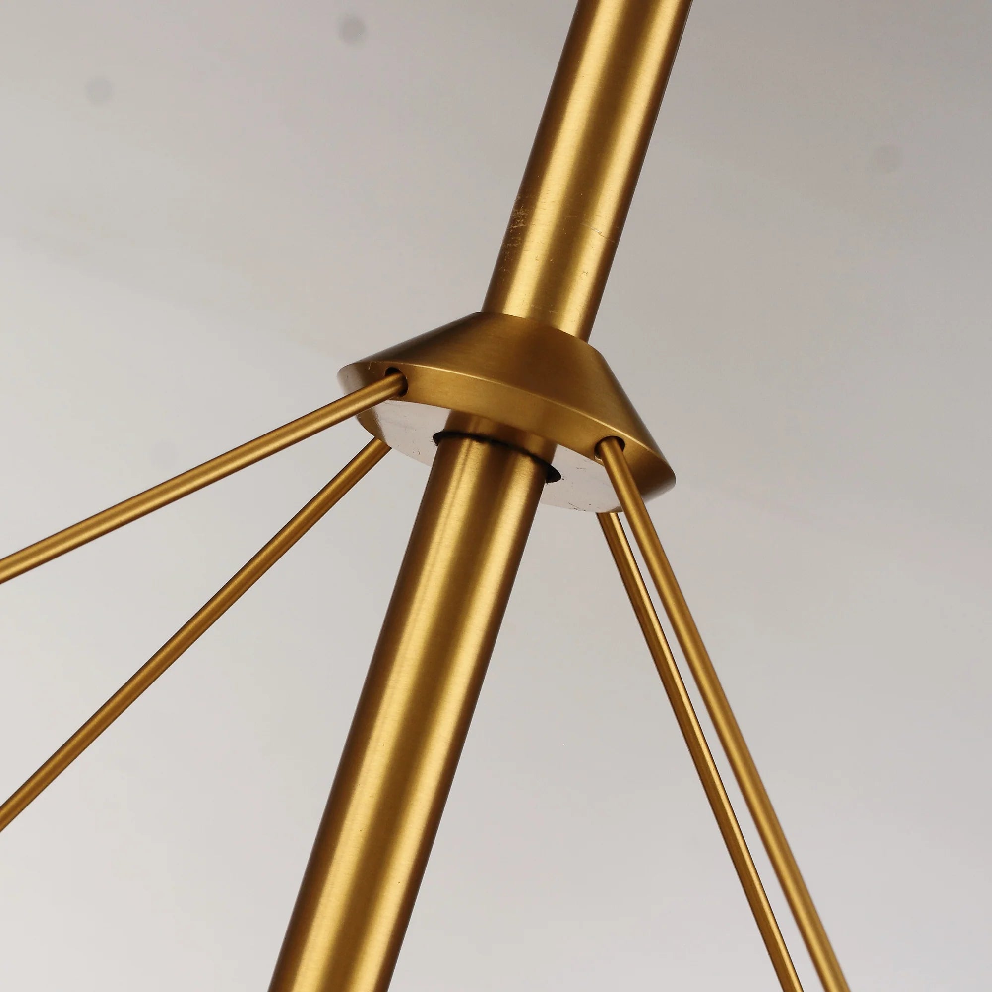 30" Mona Golden Fandelier