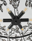 31" Saxon Crystal Chandelier