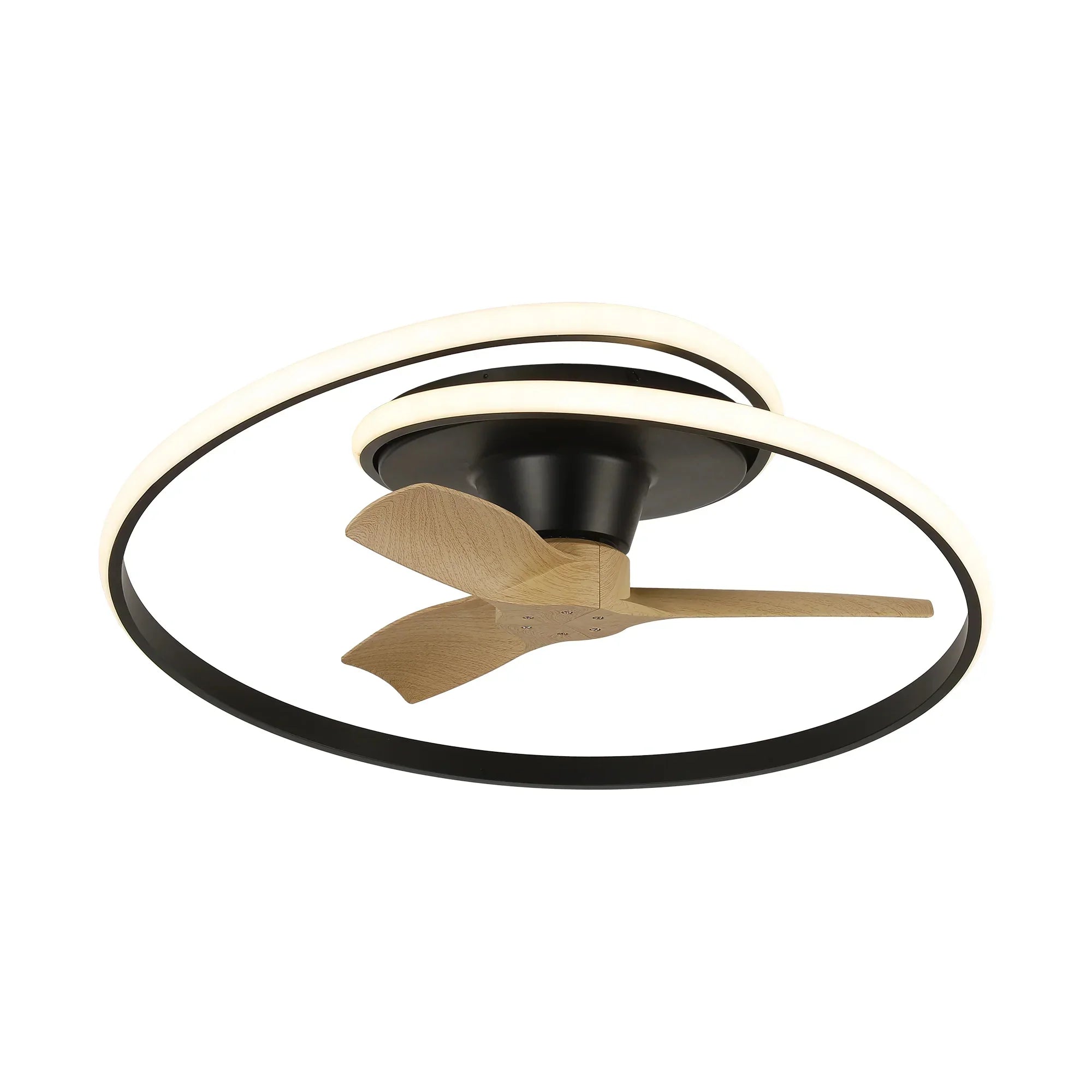 31" Ocean Flush Mount LED Ceiling Fan